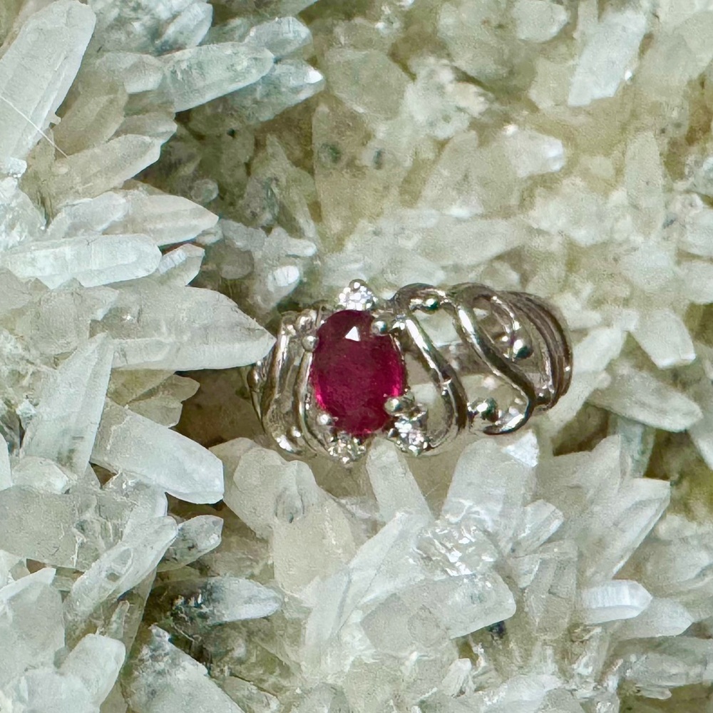 Sterling Ruby Ring - image 2